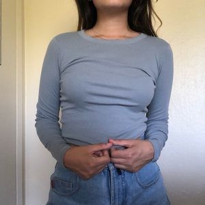 Cotton On Blue Basic Longsleeve